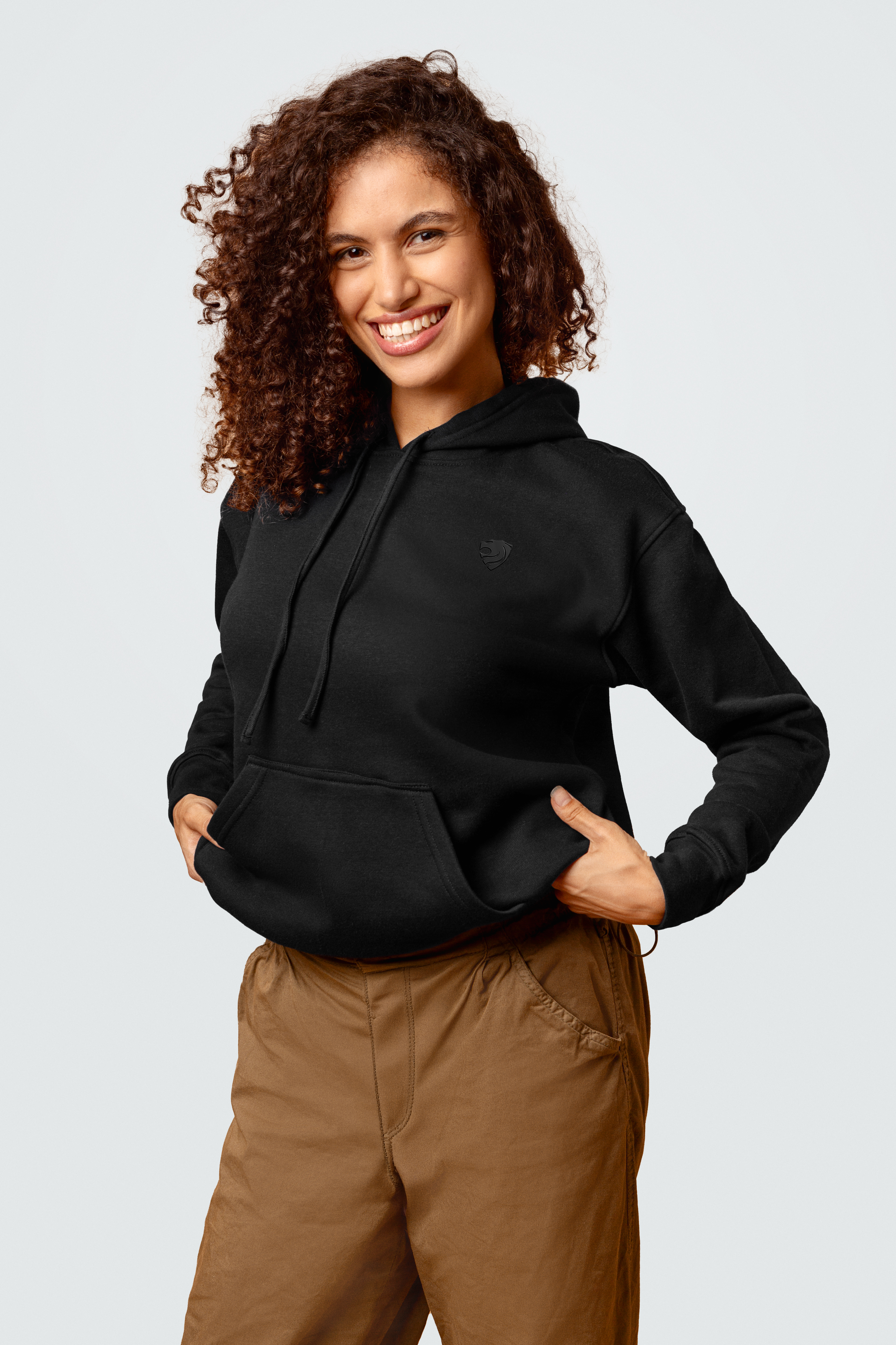 Free People Sweat à capuche We pour femme, Gris chiné